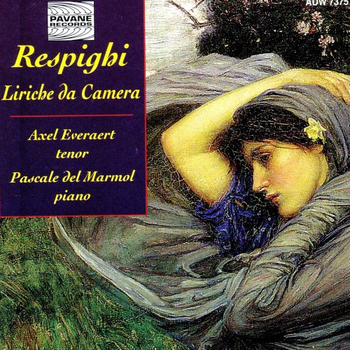 "CD cover with a painting of a reclining woman in a blue dress."
