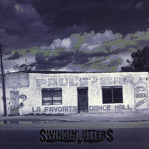 CD cover for Swingin' Utters, showing a weathered building under stormy skies.