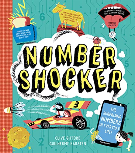 Number Shocker: A new illustrated STEAM book for children aged 6+: A new illustrated book for children aged 6+ who love facts and stats