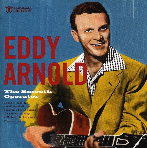 Album cover featuring Eddy Arnold holding a guitar, wearing a yellow jacket.