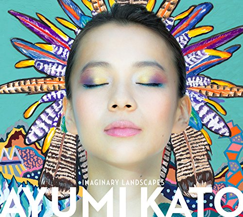 CD cover: woman with colorful makeup and abstract floral design.