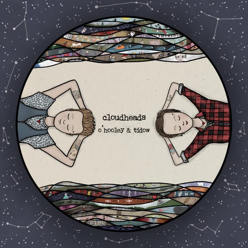 CD cover: two sketched figures facing each other, surrounded by collage.
