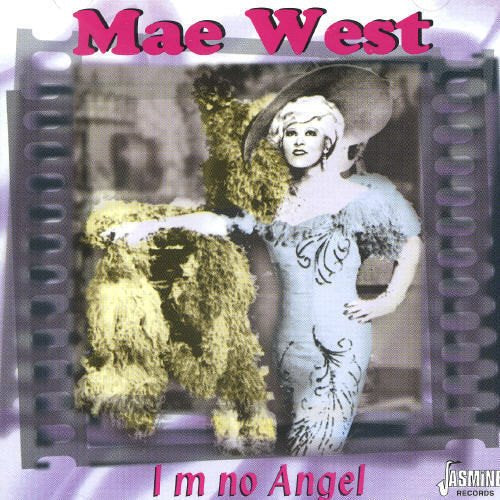 CD cover featuring a sepia-toned image of Mae West in a feathered costume.