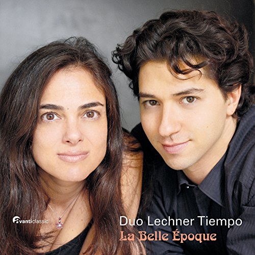 CD cover featuring a man and woman with text "Duo Lechner Tiempo La Belle Époque".