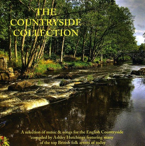 "CD cover featuring a serene river scene with trees and a stone bridge."