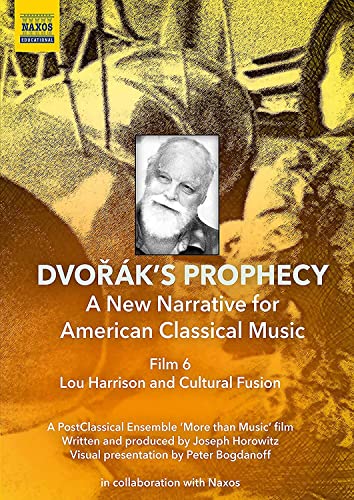DVD cover featuring composer Antonín Dvořák and text: "Dvořák's Prophecy.
