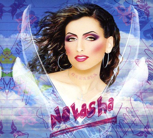 CD cover featuring Natasha Anastasi with angel wings and purple text.