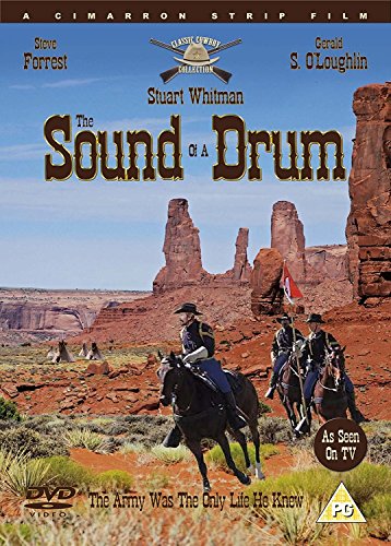 DVD cover for "The Sound of a Drum" featuring cowboys on horseback.