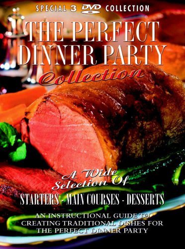 DVD cover featuring a roasted meat centerpiece with side dishes.