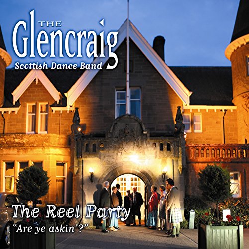 CD cover: Scottish castle warmly lit, people gathered at entrance.