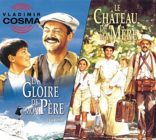 "CD cover featuring two movie posters with men, women, and children in vintage attire."