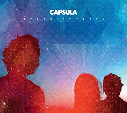 CD cover for Capsula’s “Solar Secrets” with silhouetted figures.
