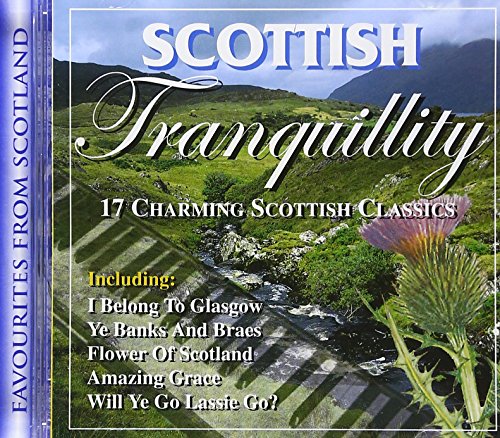 CD cover: Scottish landscape with a thistle and song titles listed.
