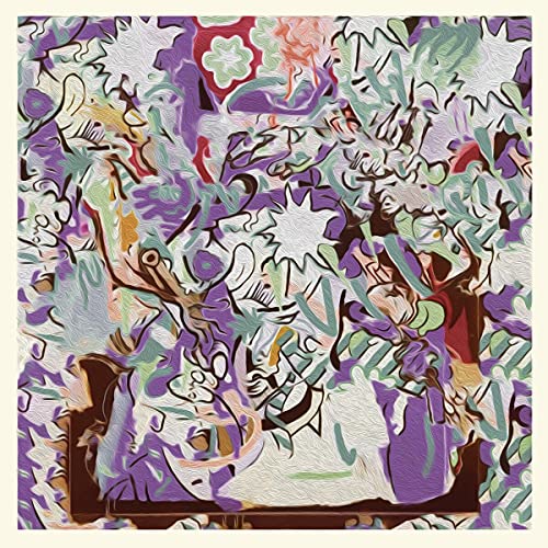 CD cover for Mild High Club’s “Going Going Gone” with abstract floral art.
