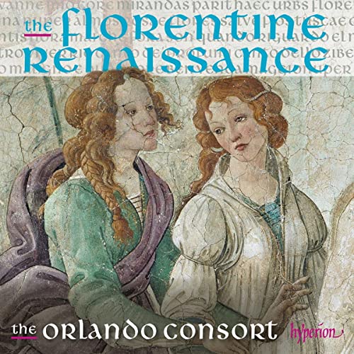CD cover featuring a Renaissance painting of two women in profile.