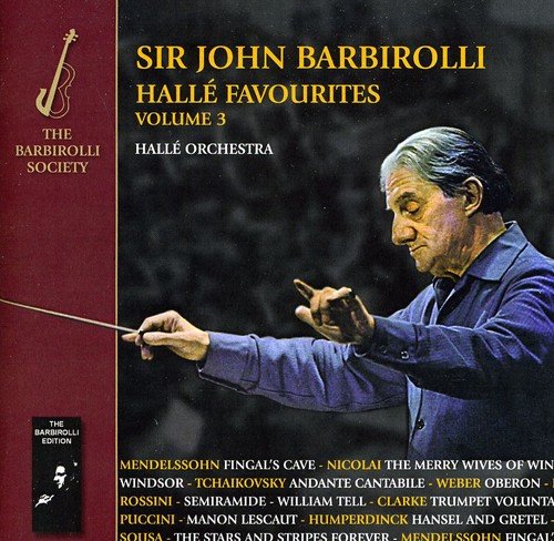 CD cover featuring Sir John Barbirolli conducting with baton, against dark background.