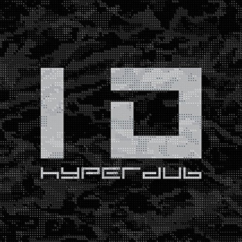 Hyperdub 10.3 CD cover: grayscale abstract design with "10" and "Hyperdub" text.