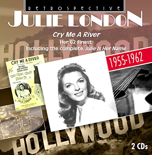 Julie London CD cover featuring a black-and-white portrait of the singer and "HOLLYWOOD" sign.