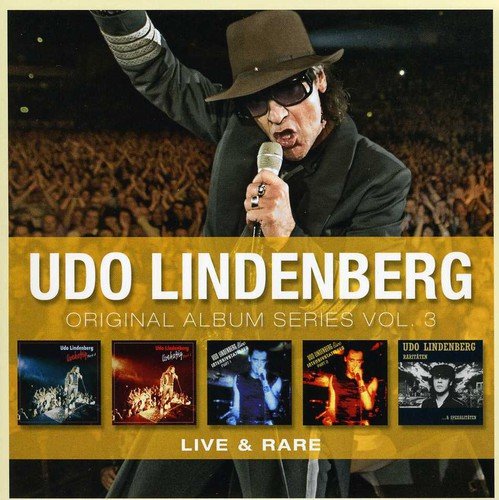 Udo Lindenberg album cover featuring the artist performing with a crowd.