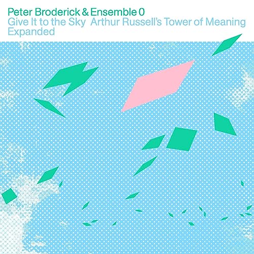 Album cover: light blue dotted background with abstract geometric shapes.