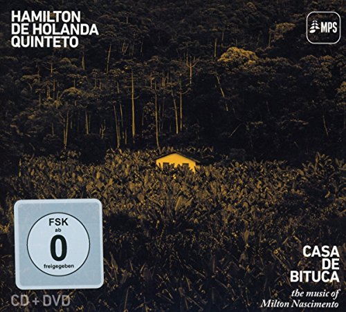 CD cover for "Casa De Bituca" featuring a small, lit house in trees.