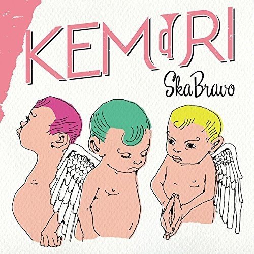 CD cover for Kemuri’s “Ska Bravo” featuring three illustrated babies with wings.