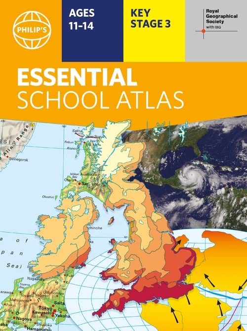 Philip's RGS Essential School Atlas (Philip's World Atlas)