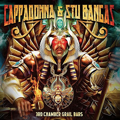 Album cover for Cappadonna & Stu Bangas, featuring Egyptian-themed artwork.