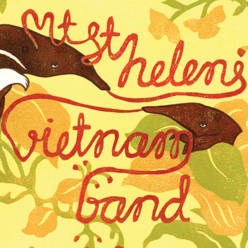 CD cover with illustrated dachshunds and red, cursive lettering.