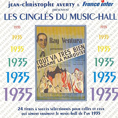1935 CD cover for “Les Cingles Du Music Hall” featuring Ray Ventura.