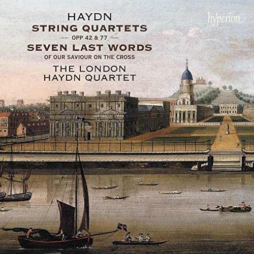 CD cover depicting a classical landscape with boats and a church.