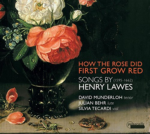 "Album cover featuring a still life of flowers in a vase with text overlay."