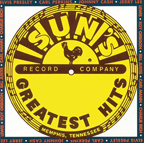 CD cover: yellow Sun Records logo with a red rooster, text around the edge.