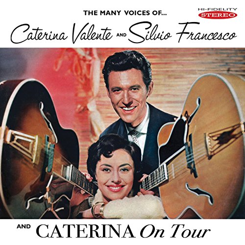 CD cover featuring Caterina Valente and Silvio Francesco posing with acoustic guitars.