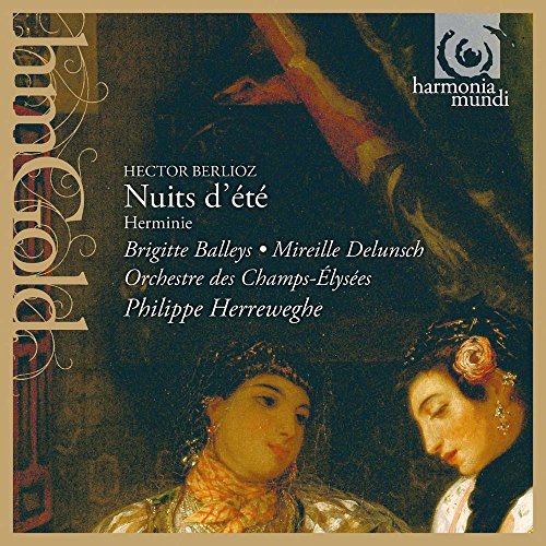 CD cover for Berlioz’s “Nuits d’été”, featuring portraits of women.