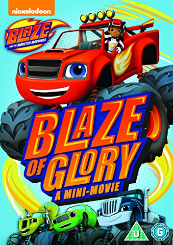 Blaze and the Monster Machines DVD cover featuring a red monster truck.