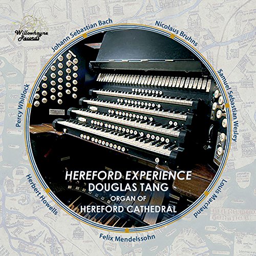 CD cover featuring a detailed view of a pipe organ console.