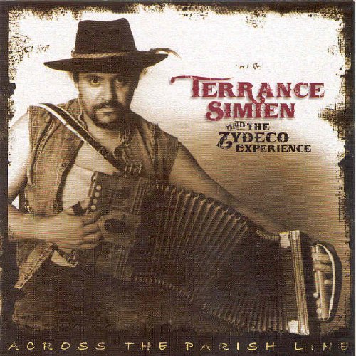 CD album cover with man holding accordion, wearing hat, sepia-toned image.