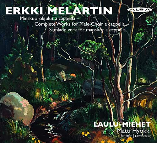 CD cover depicting a dark, forested landscape with a stream and text.