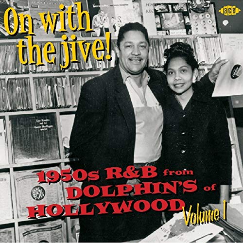 CD cover featuring a 1950s couple in a record store.
