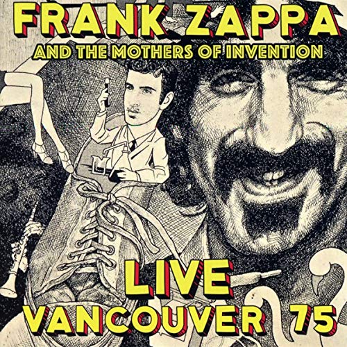 CD cover for Frank Zappa & The Mothers Of Invention live album.
