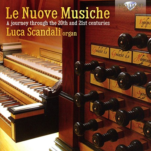 "CD cover featuring a close-up of an organ's keys and stops."