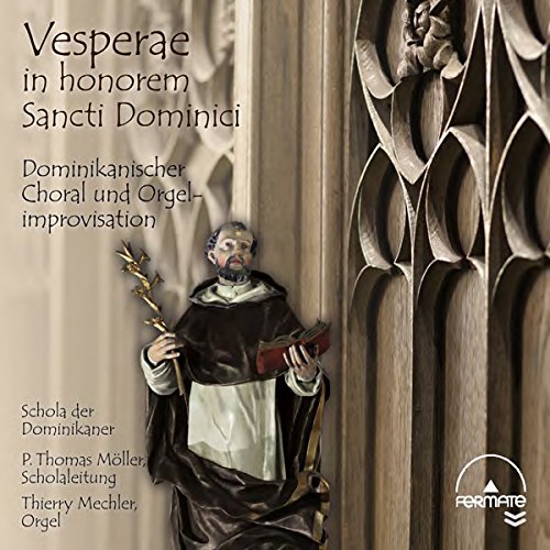 CD cover featuring a monk holding a staff and book, ornate background.