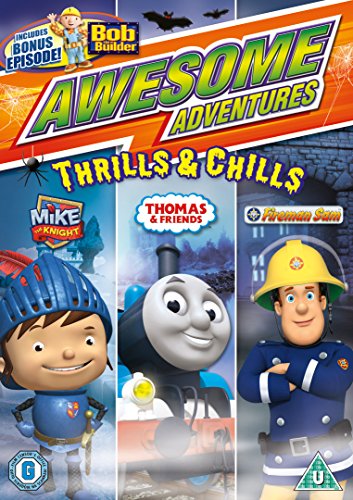 DVD cover featuring Mike the Knight, Thomas the Tank Engine, and Fireman Sam.