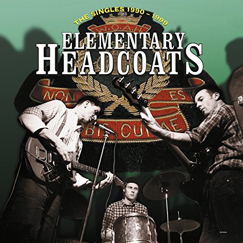 Album cover for The Elementary Headcoats, featuring three musicians playing.