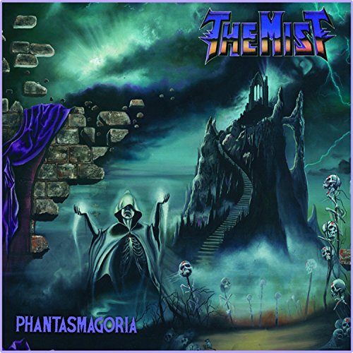 CD cover: dark fantasy landscape with a cloaked figure and castle.