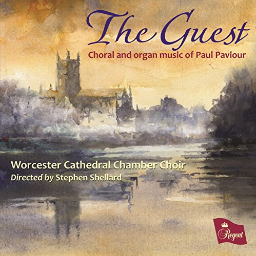 CD cover art featuring a watercolor painting of a cathedral by a river.
