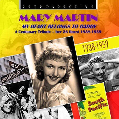"CD cover with collage of black and white photos of Mary Martin."