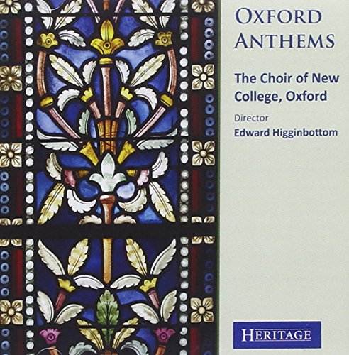 CD cover featuring a stained glass design and text: "Oxford Anthems".
