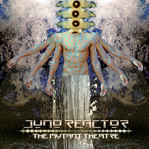 Album cover art: multi-limbed figure with peacock-like head against a dark, abstract background.